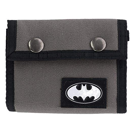 Batman Canvas Snap Wallet