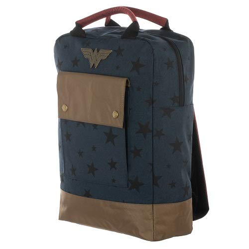 Wonder Woman Bioworld - DC Comics Stars Tote Backpack with Laptop Pocket
