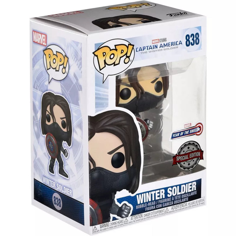 Chargez l&#39;image dans la visionneuse de la galerie, Funko Pop! Marvel - Soldat de l&#39;Hiver - Année du Bouclier Soldat de l&#39;Hiver
