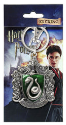 Harry Potter - Slytherin School Crest Pewter Keychain