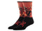 The Flash Over Knit Sublimated Crew Socks - Kryptonite Character Store