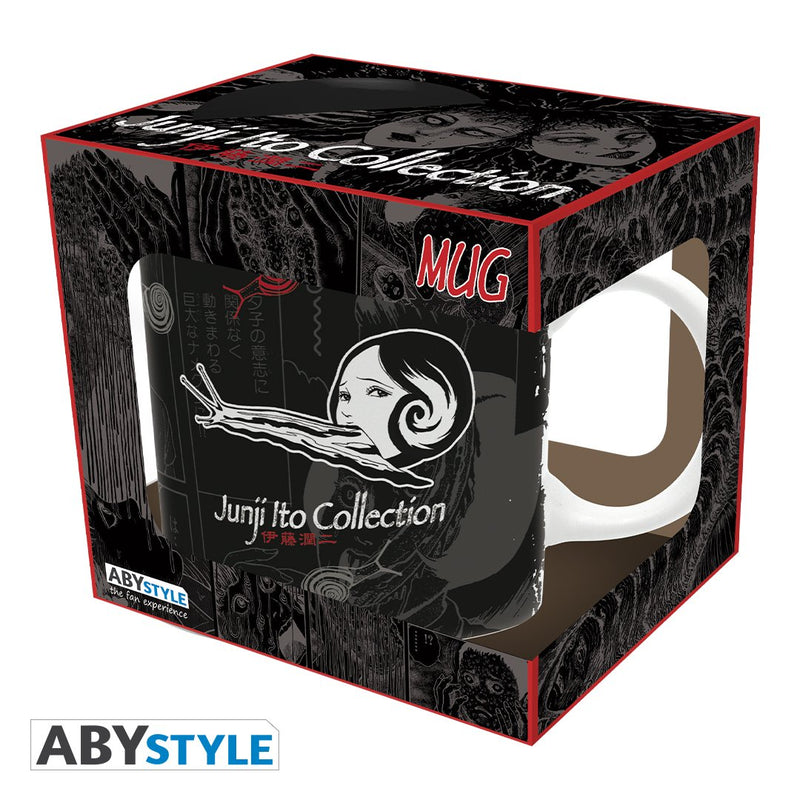 Load image into Gallery viewer, Junji Ito - Slug Girl Ceramic Mug
