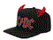 AC/DC - Horn Pre-Curved Bill Snapback Hat