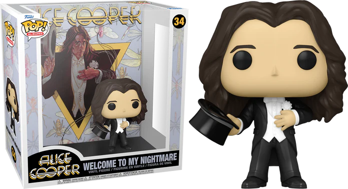 Load image into Gallery viewer, Funko POP! Albums: Alice Cooper - Welcome to My Nightmare Vinyl Figure
