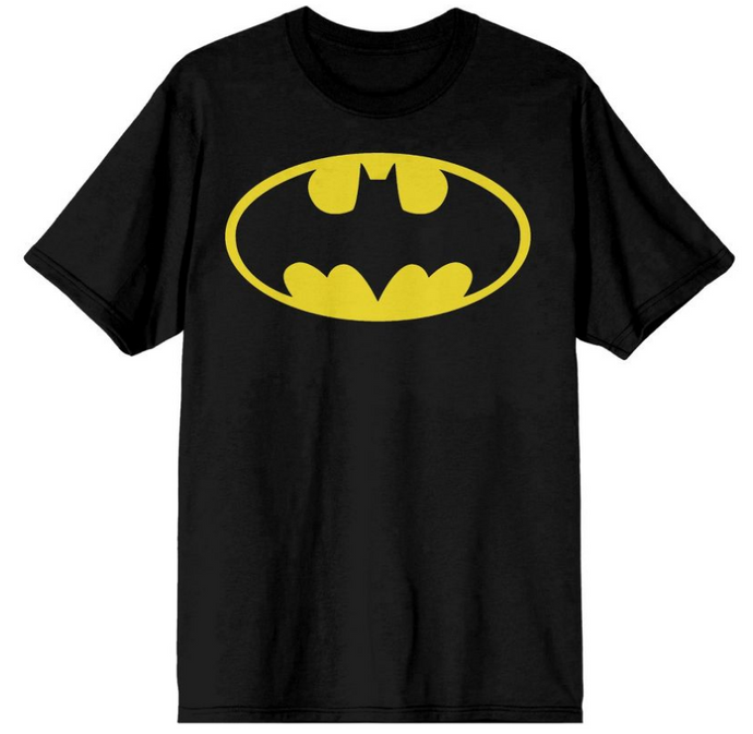 DC Comics: Batman - Logo con camiseta negra brillante