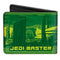 Star Wars The Clone Wars Yoda Jedi Master Action Pose Billfold Wallet - Kryptonite Character Store