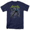Batman Nightwing Action Pose Adult Fitted T-Shirt - Kryptonite Character Store