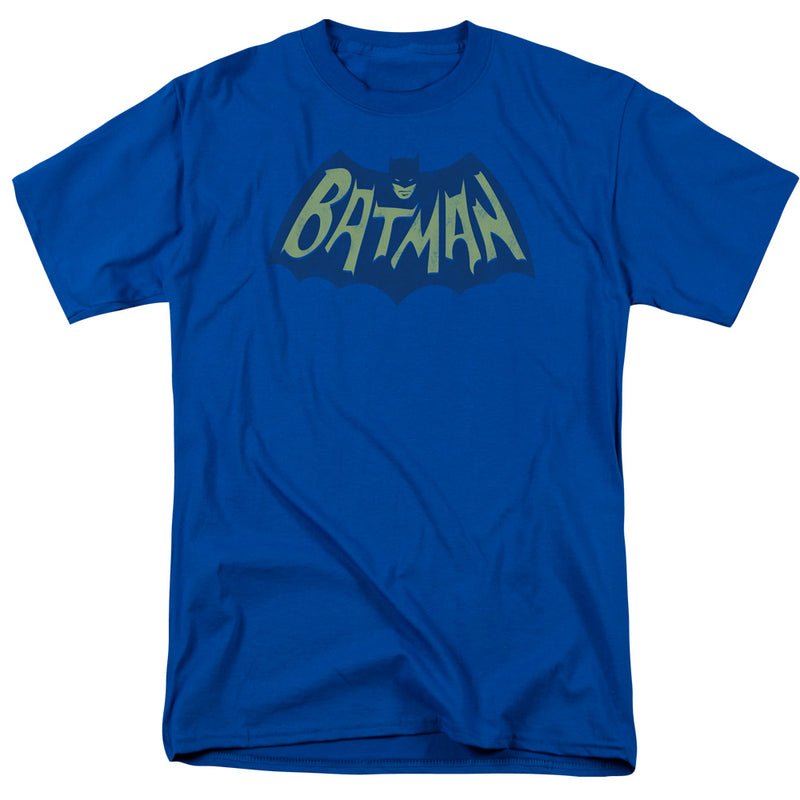 Batman-Bat Logo - Short Sleeve Adult T-Shirt - Royal Blue - Kryptonite Character Store