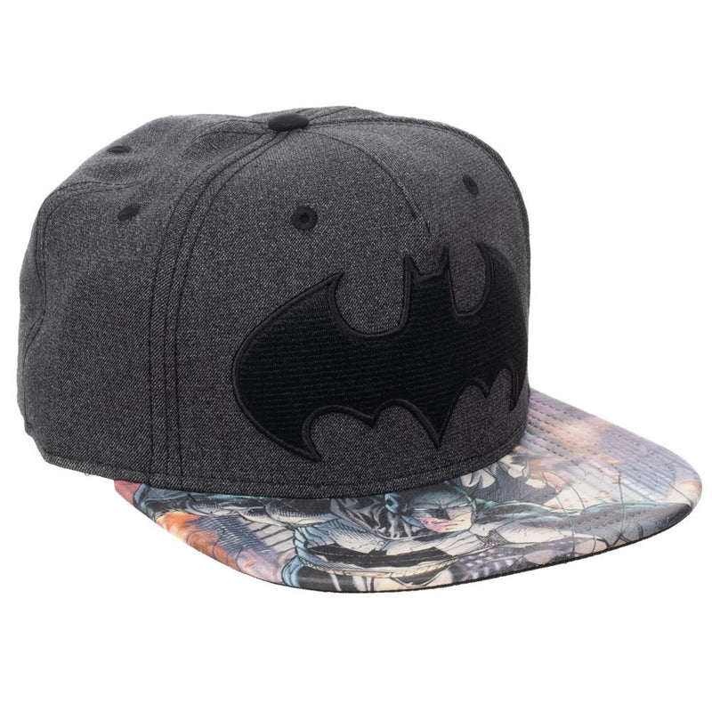 Dc Comics Batman Sublimated Bill Snapback - Kryptonite Character Store