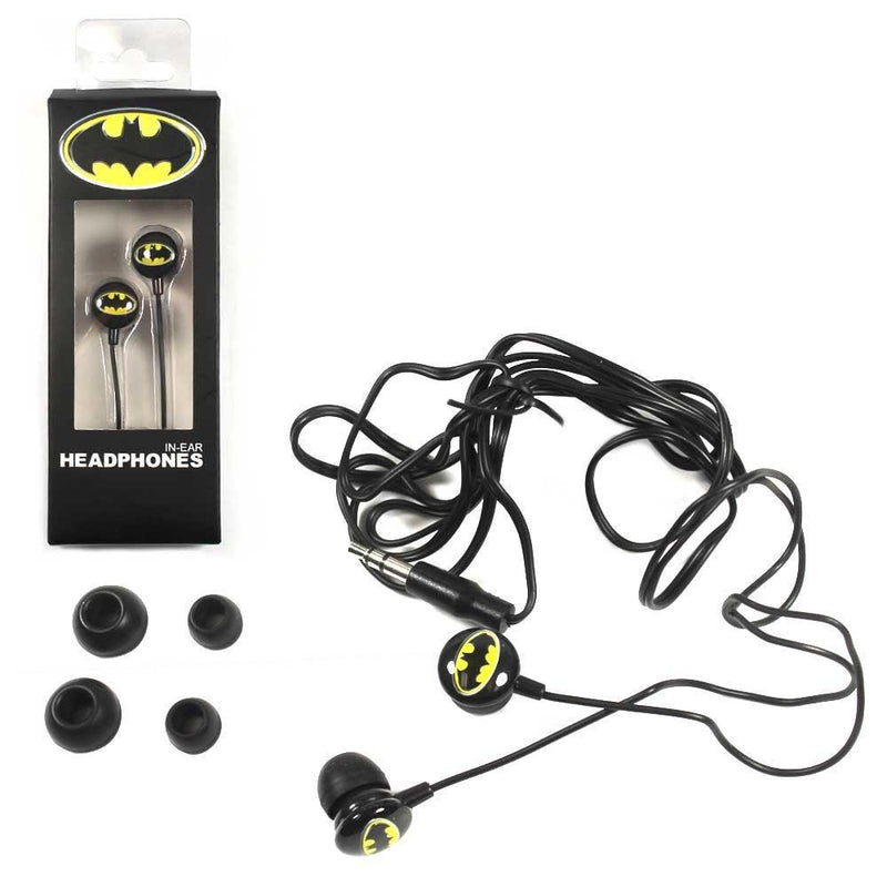 DC Comics Batman Earphones (In-ear Headphones) w/box