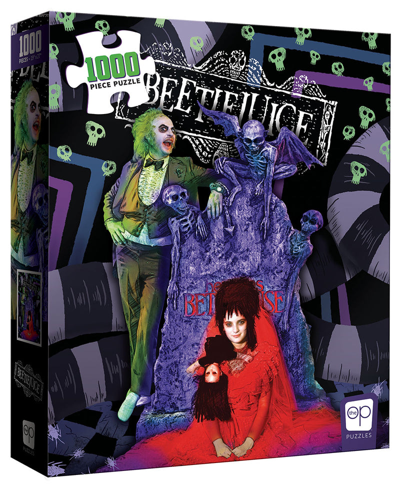 Bettlejuice Graveyard Wedding 1000pc Puzzle  - Kryptonite Character Store