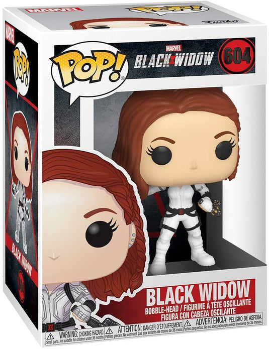 Funko Pop! Marvel: Black Widow – Black Widow (White Suit)