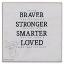 Braver Stronger Smarter Lover Winnie the Pooh Wall Decor - Kryptonite character Store -