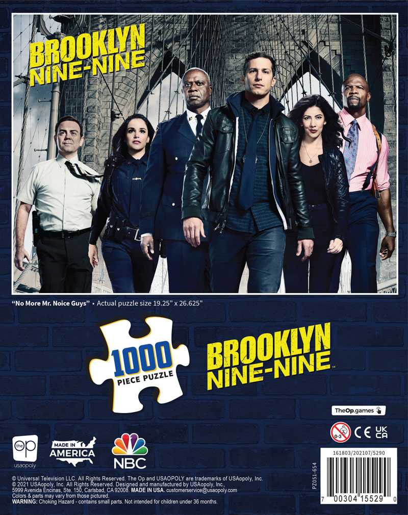 Brooklyn Nine-Nine - “No More Mr. Noice Guys” 1000 Piece Puzzle