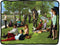 The Office - Sunday Afternoon Art Style Fleece Throw Blanket