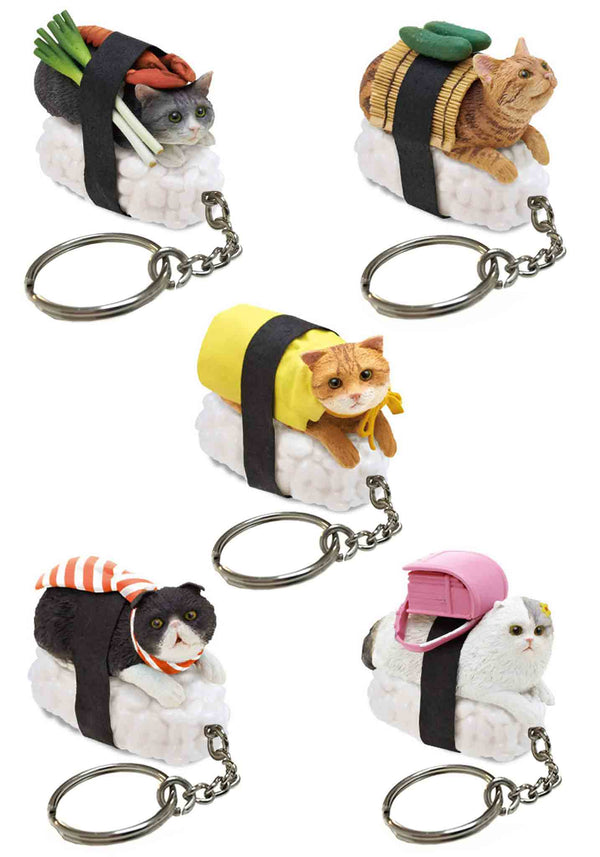 Sushi Cat (Nekozushi) Keychain Blind Box Version 1