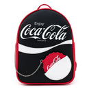 Coca Cola - Black and White Logo with Coin Purse Mini Backpack