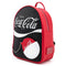 Coca Cola Black and White Logo with Coin Purse Mini Backpack