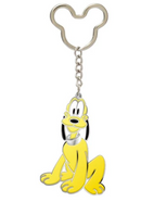 Disney: Mickey Mouse - Gang - Pluto Colored Pewter Keychain