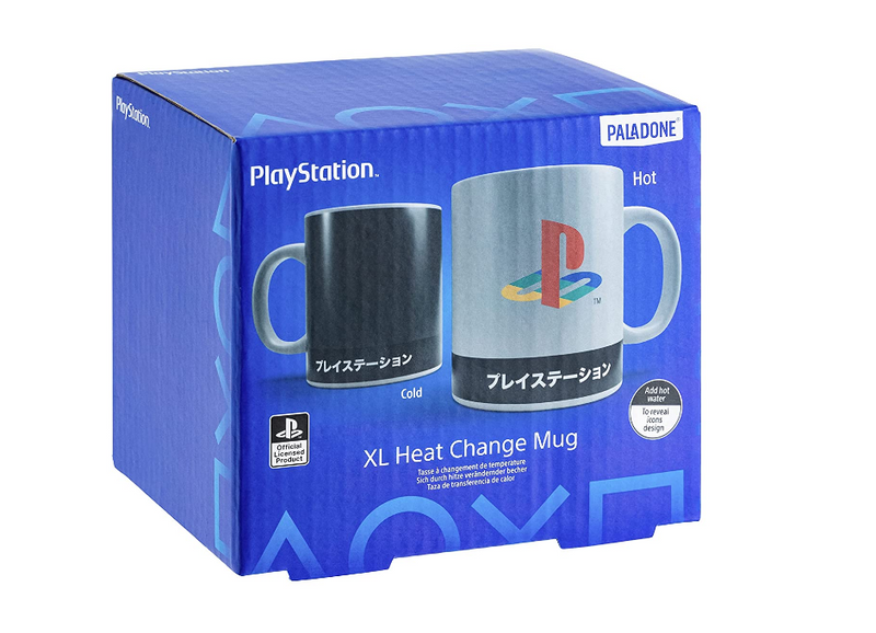 PlayStation - Taza con cambio de calor Heritage XL 