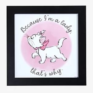 Disney Classics: The Ariostocats Marie - I'm a Lady 12" x 12" Framed MDF Wall Art