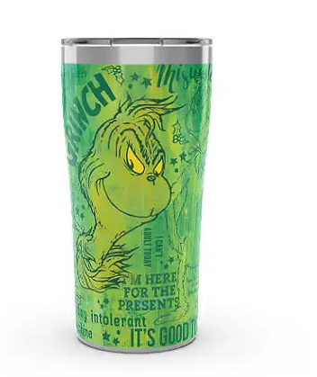 Dr. Seuss - Grinch Green Tumbler Metal Tumbler