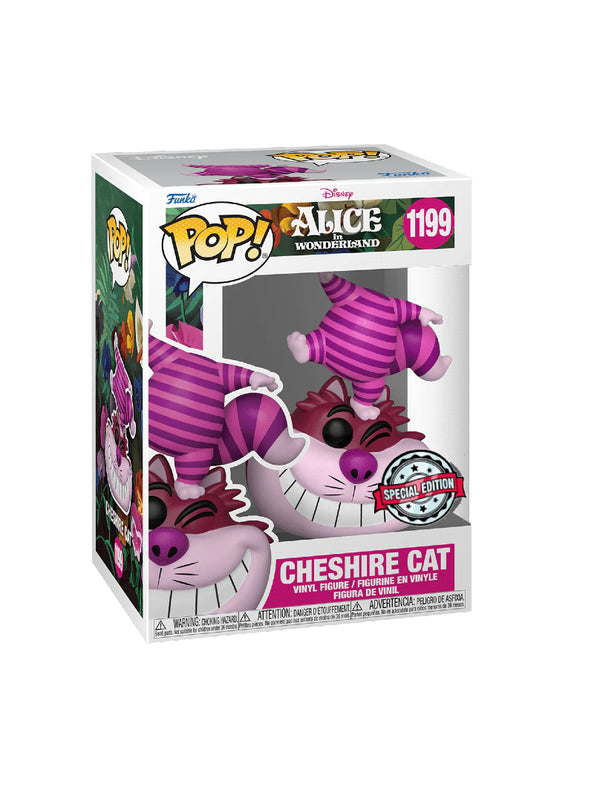 ¡Funko POP! Disney- Alicia en el país de las maravillas- Gato de Cheshire de pie sobre la cabeza