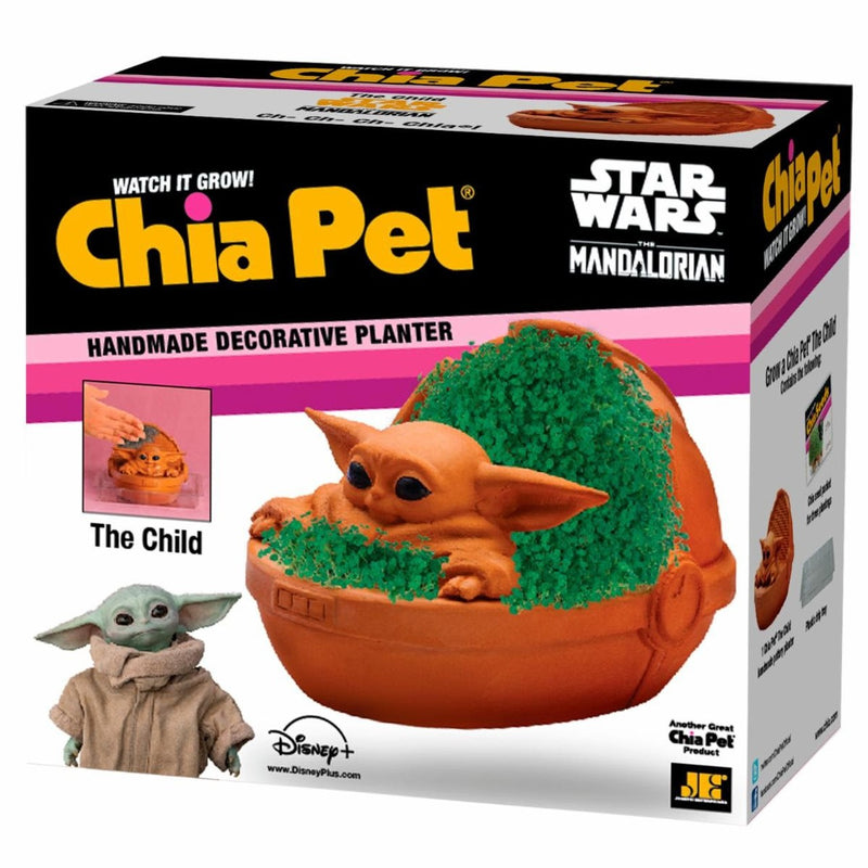 Chia Star Wars The Mandalorian The Child Chia Pet Home Decor - Kryptonite Character Store