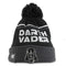 Darth Vader Jumbo  Cheer star Wars Fleece- Lined Knit Pom Beanie- Kryptonite Character Store