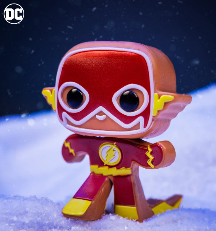 Load image into Gallery viewer, Funko POP! DC Comics- Gingerbread- The Flash
