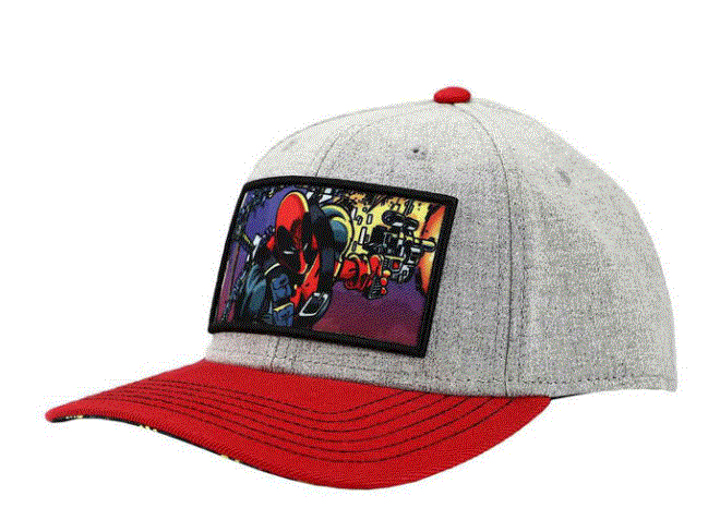 Marvel Comics - Deadpool Sublimated Patch Elite Flex Pre-Curved Bill Snapback