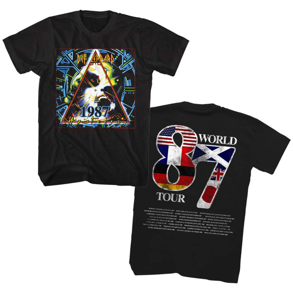 Def Leppard Hysteria World Tour 1987 Men’s T Shirt