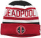 Marvel  Deadpool  Men's Biggest Fan 2.0 Knit Beanie Hat- Kryptonite Character Store
