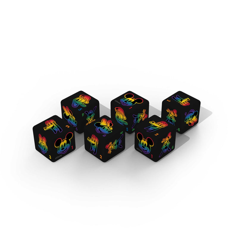 Disney - Rainbow LQBT Dice Set