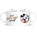 Disney: Mickey Mouse - Taza de cerámica Jumbo Brewtiful Morning