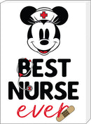 Disney: Minnie Mouse - Minnie Best Nurse Ever 5" x 7" Wood Box Sign