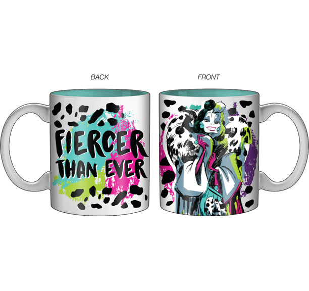 Disney Villains - Cruella Fiercer than ever  Jumbo Ceramic Mug