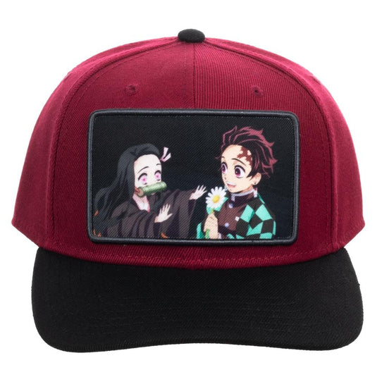 Demon Slayer Sublimated Patch Pre-Curved Snapback - Kryptonite Character Store