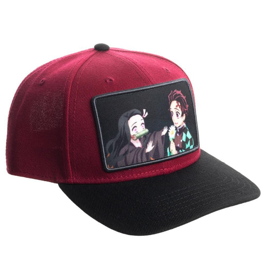 Demon Slayer Sublimated Patch Pre-Curved Snapback - Kryptonite Character Store