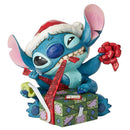 Disney Traditions by Jim Shore Santa Stitch Wrapping Present - Kryptonite Character Store
