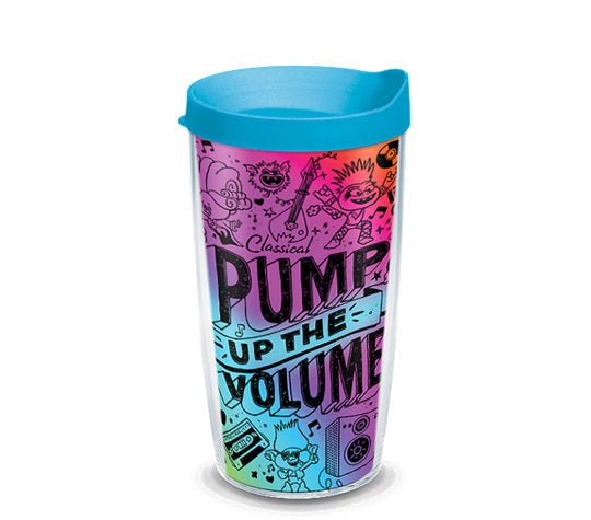 DreamWorks Trolls - Pump Up Wrap With Travel Lid - Kryptonite Character Store