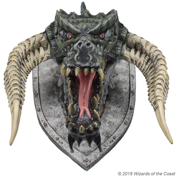 Dungeons & Dragons Black Dragon Trophy Plaque Replica - Kryptonite Character Store