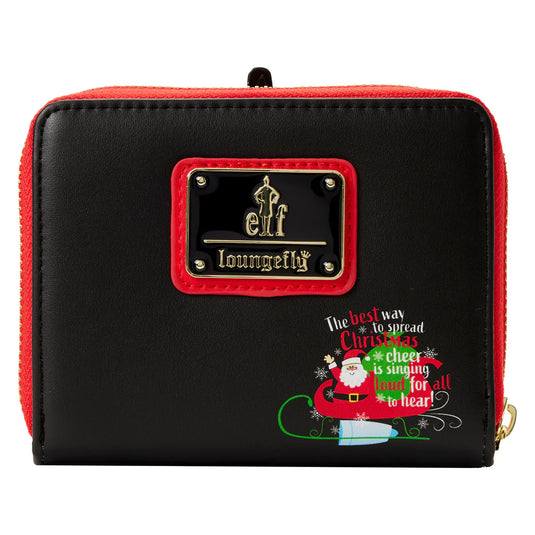 Loungefly Elf - Buddy in Manhattan Zip Around Wallet