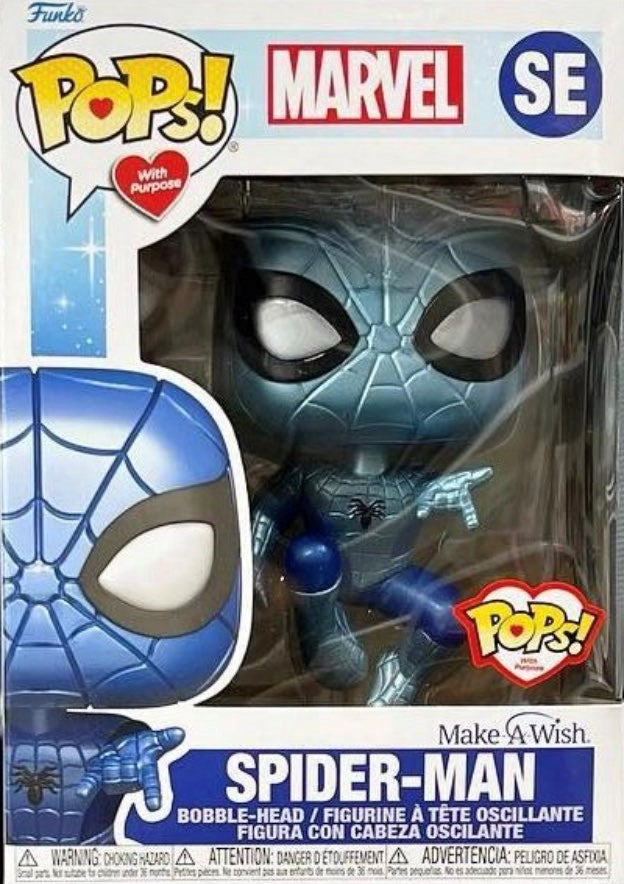 Funko POP! Marvel: Make A Wish - Spider-Man (Metallic)