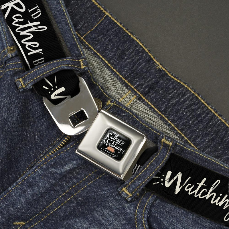 Cargue la imagen en el visor de la galería, Friends Couch I&#39;d Rather Be Watching Friend Seatbelt Belt - Kryptonite Character Store
