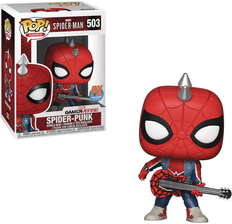 Funko Pop! Marvel: Spider Man - Spider-Punk - Kryptonite Character Store