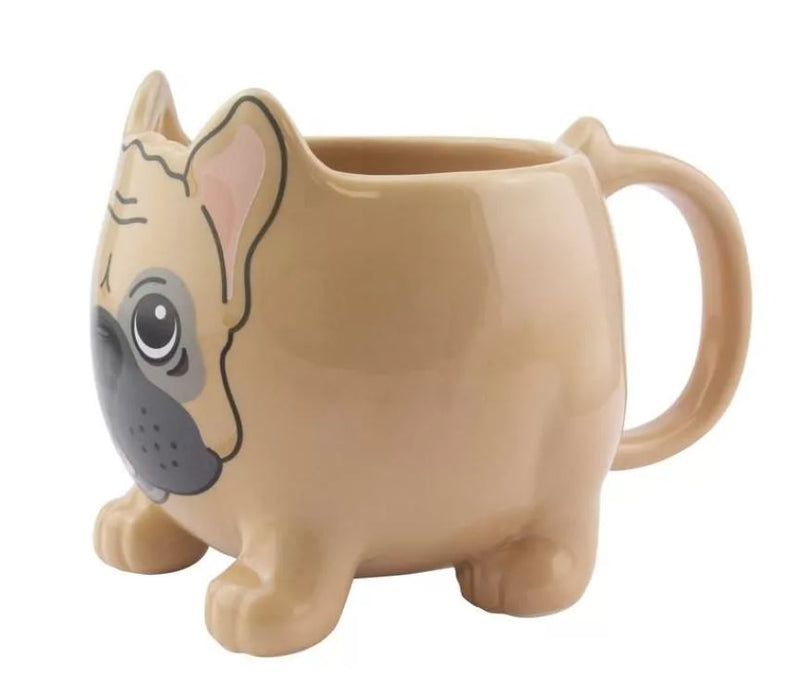 Frenchie Bulldog 3D Shaped Ceramic Mug