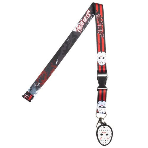Friday the 13th Lanyard with Mask Charm - Kryptonite Character Store