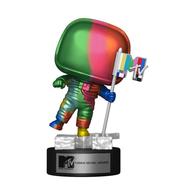 Funko POP! Ad Icons: MTV Moon Person Rainbow Metallic