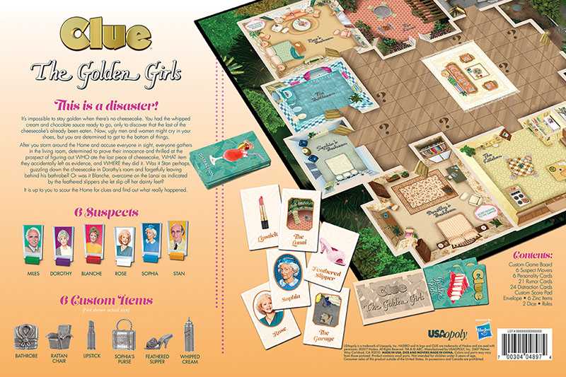 The Golden Girls Clue Game